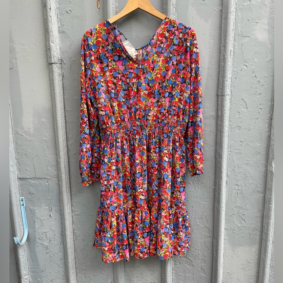 J. Crew Glendale Dress Old Floral, BNWT, size Large - Picture 8 of 16